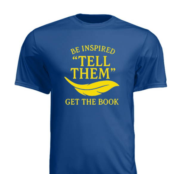 Soar Higher – “Tell Them” Blue Inspiration Tee